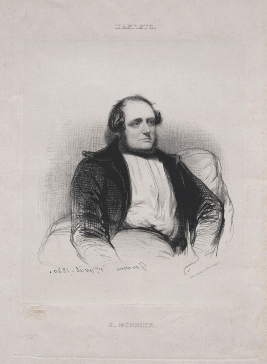 Henri Bonaventure Monnier von Paul Gavarni