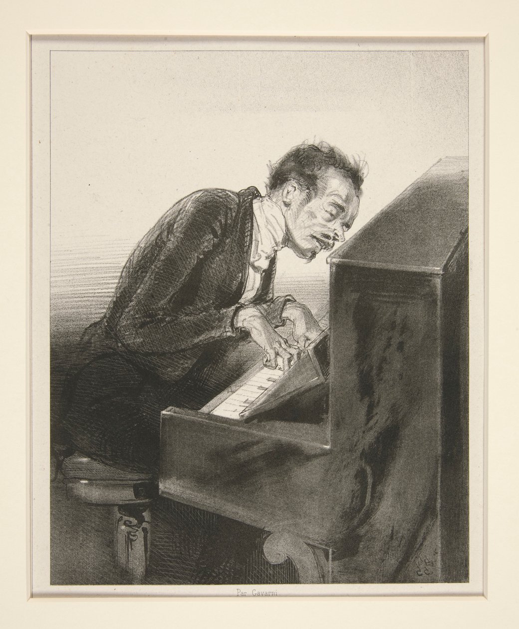 Melancholische Improvisationen von Paul Gavarni