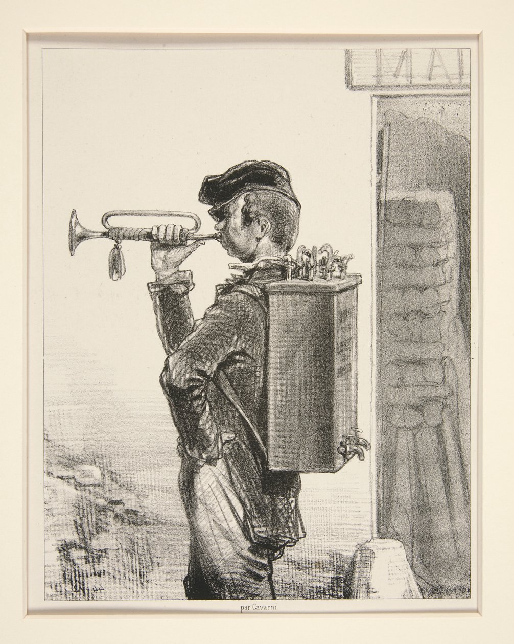 Der Wasserhahnverkäufer von Paul Gavarni