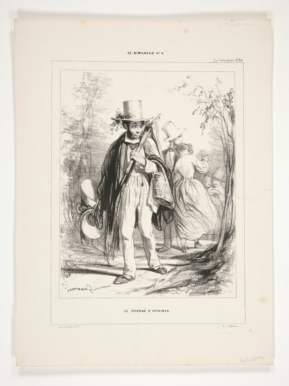 Le Charge d von Paul Gavarni