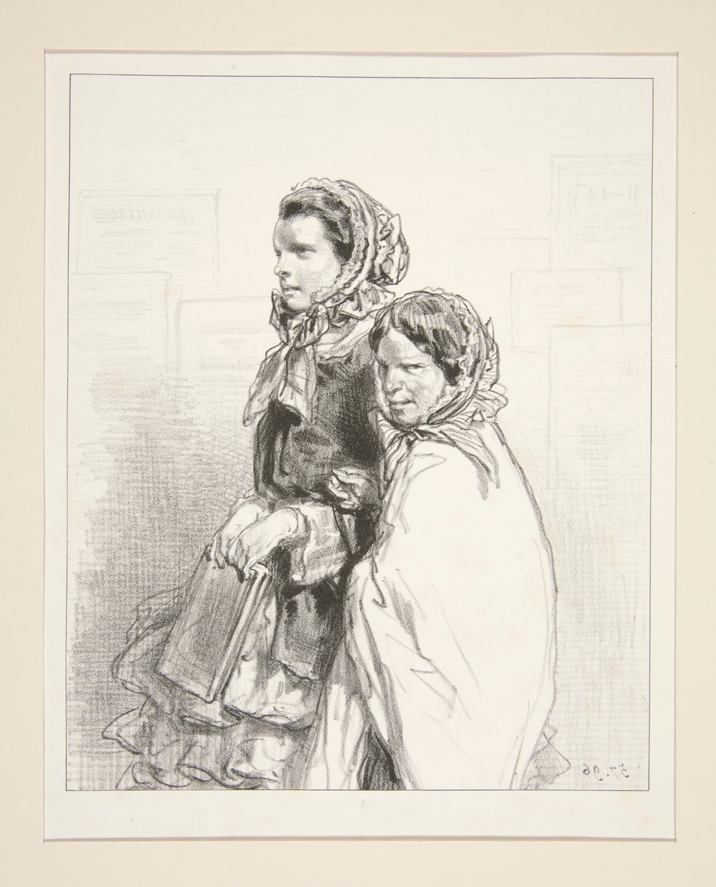 Ma fille a chanté. von Paul Gavarni