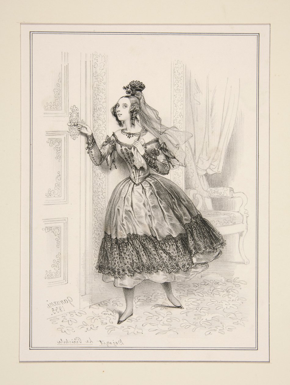 Mlle. Dejazet von Paul Gavarni