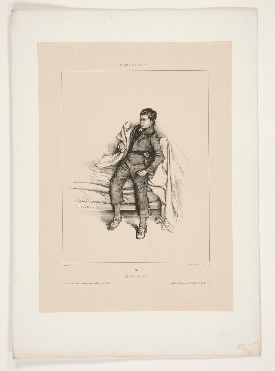 NICOLAS. von Paul Gavarni