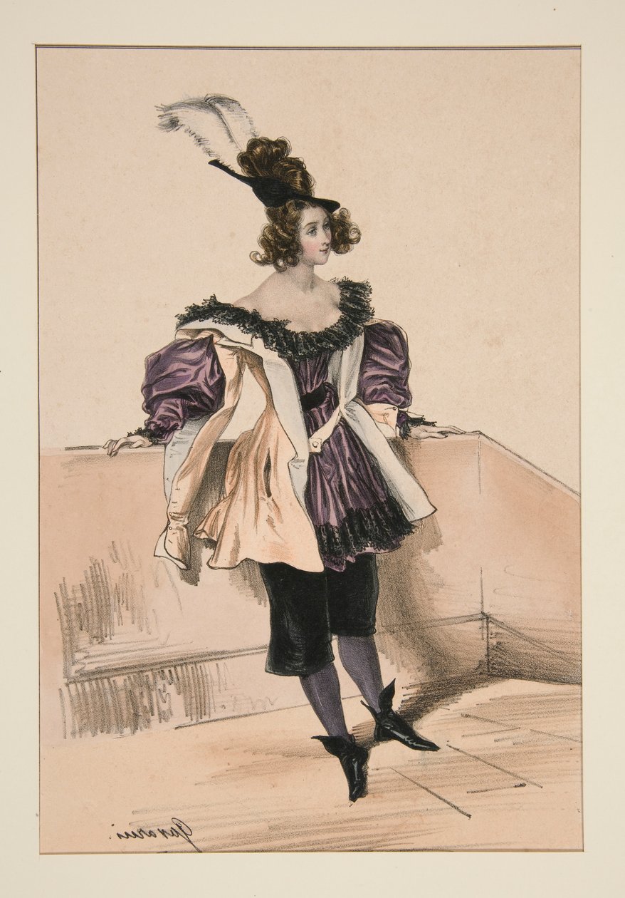 Seite von Paul Gavarni