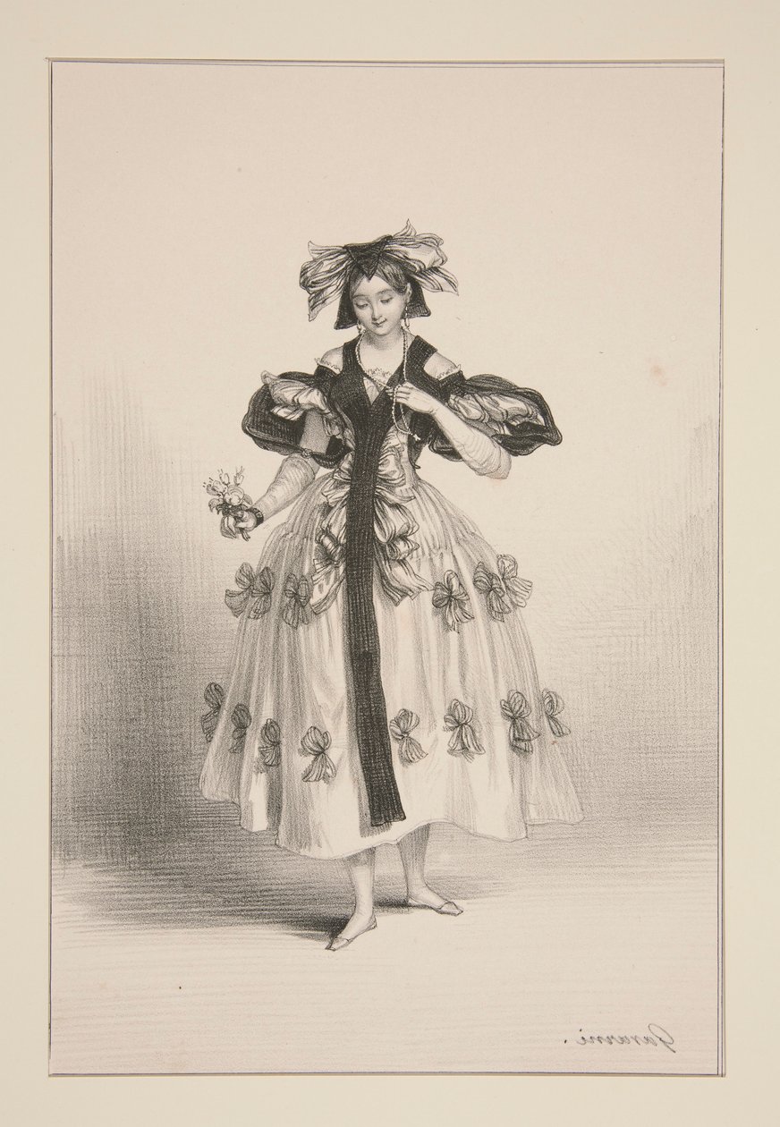 Bäuerin von Paul Gavarni