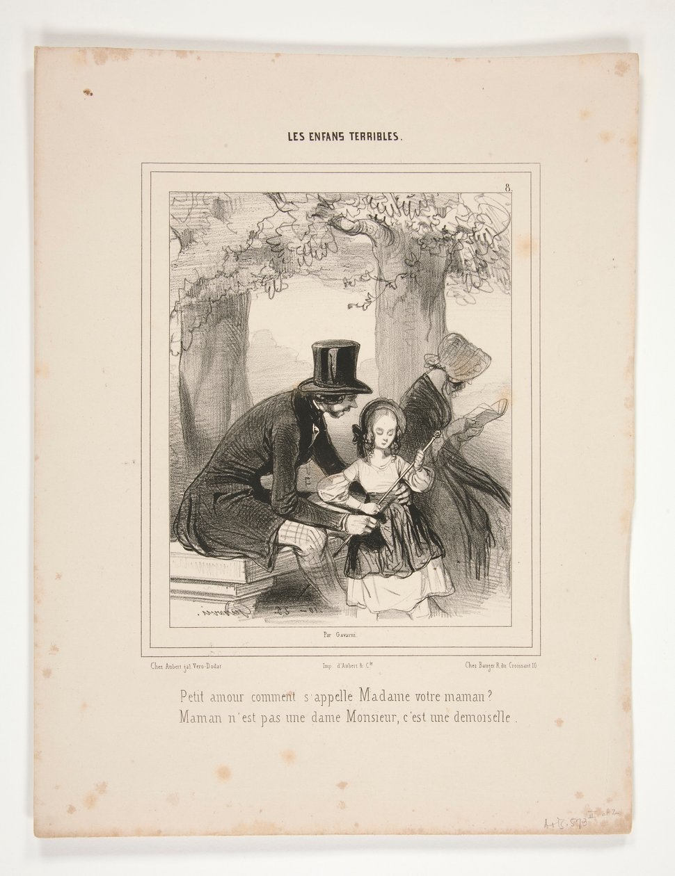 Petit amour, comment s von Paul Gavarni