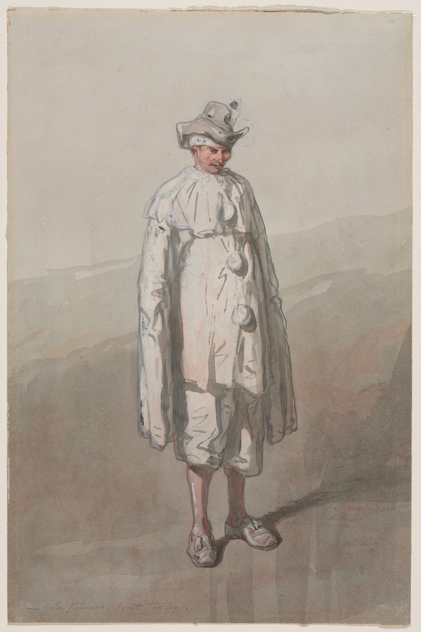 Pierrot von Paul Gavarni