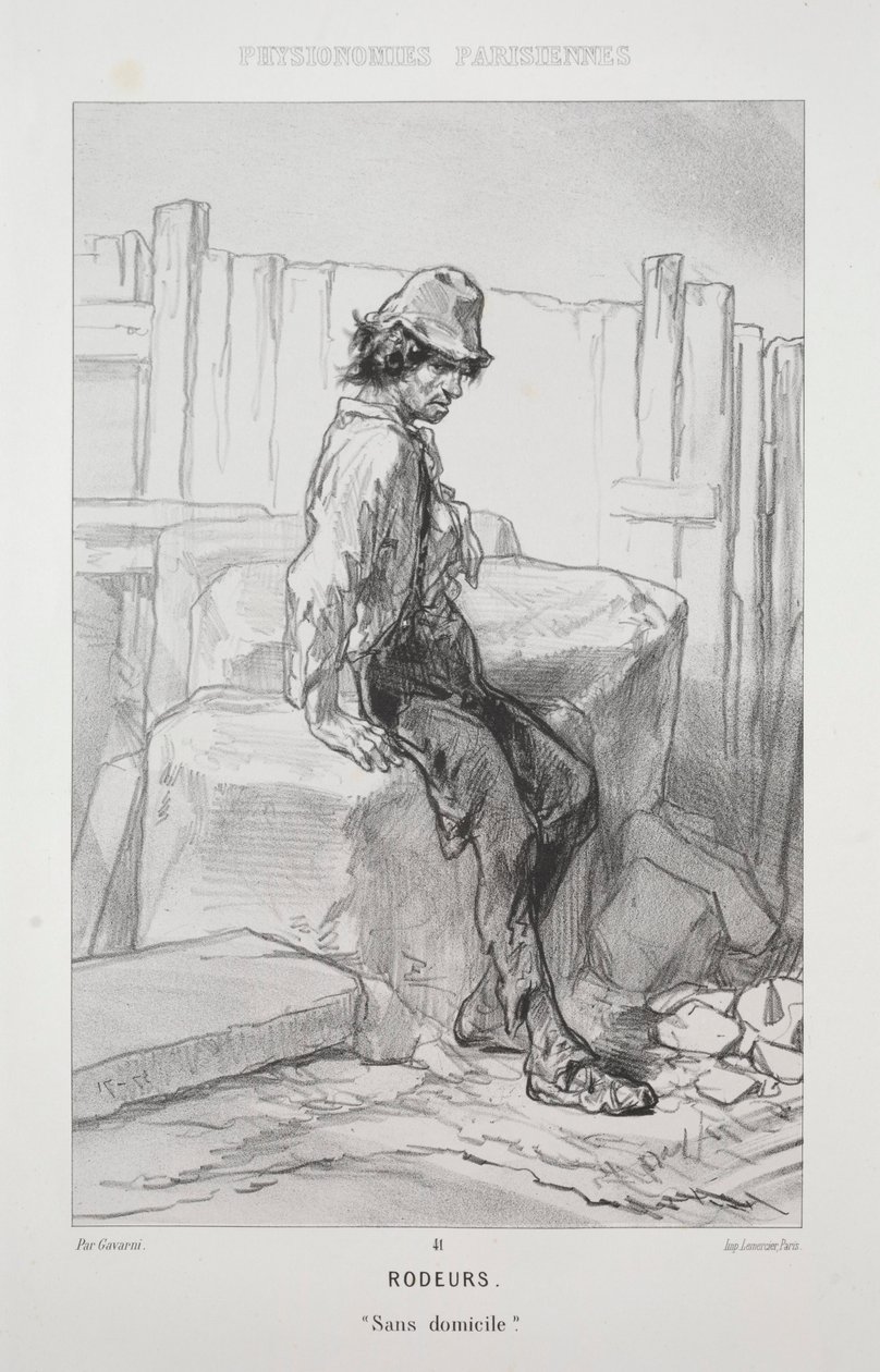 Rodeurs von Paul Gavarni