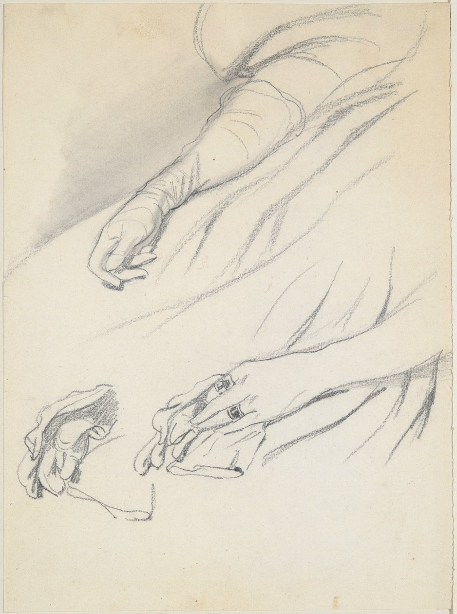 Studien von Händen von Paul Gavarni