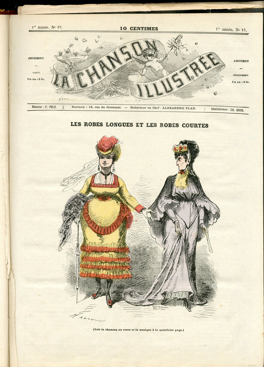 La Chanson illustrée (Zeitschrift), Nummer 19 von Paul Hadol