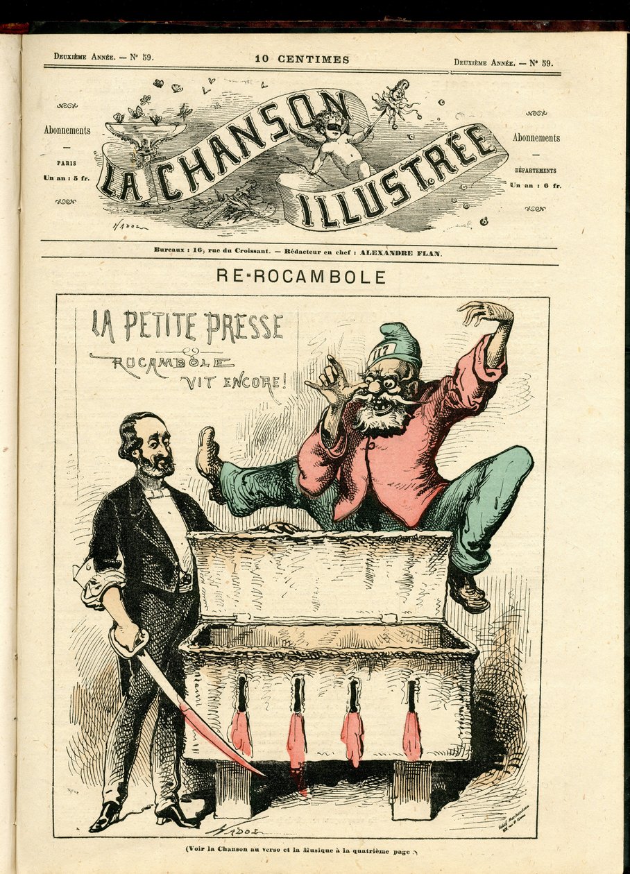 La Chanson illustrée (Magazin), Nummer 59 von Paul Hadol
