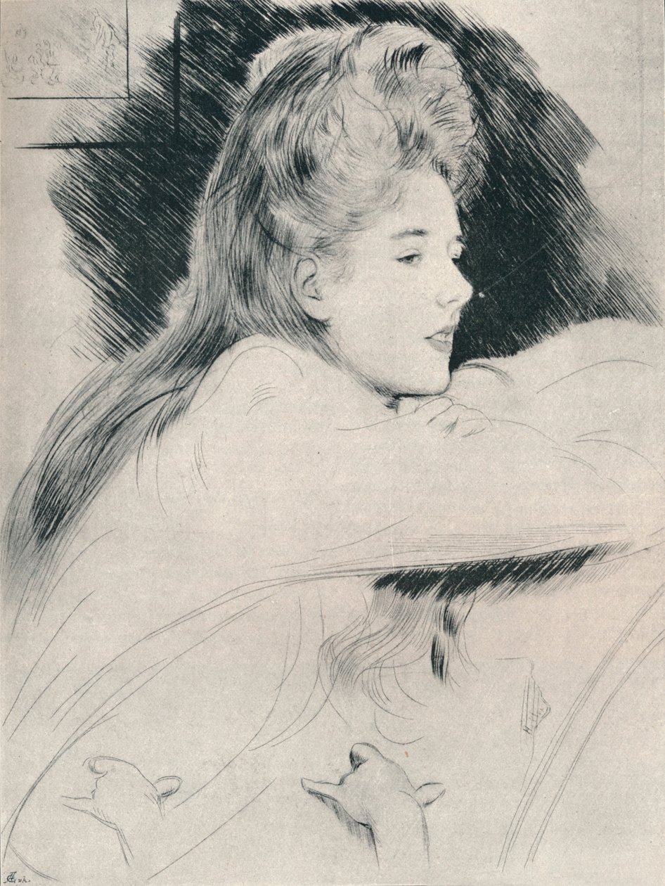 Studie, ca. 1890 von Paul Helleu