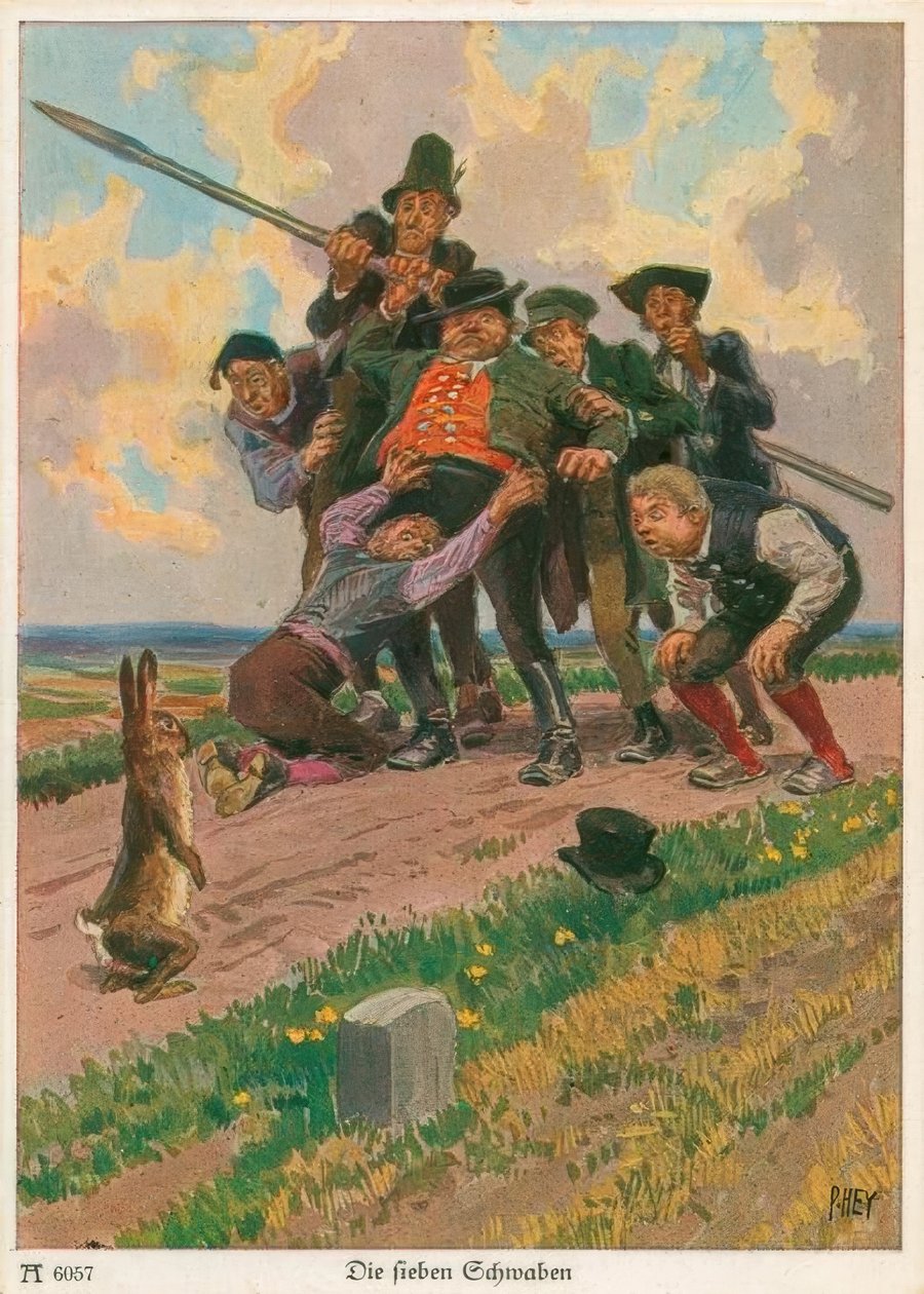 Die sieben Schwaben von Paul Hey
