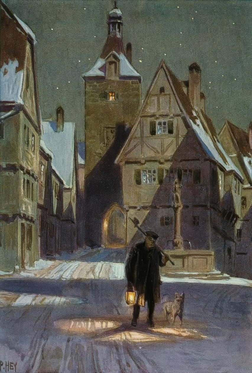 Nachtwächters Neujahrsrunde von Paul Hey
