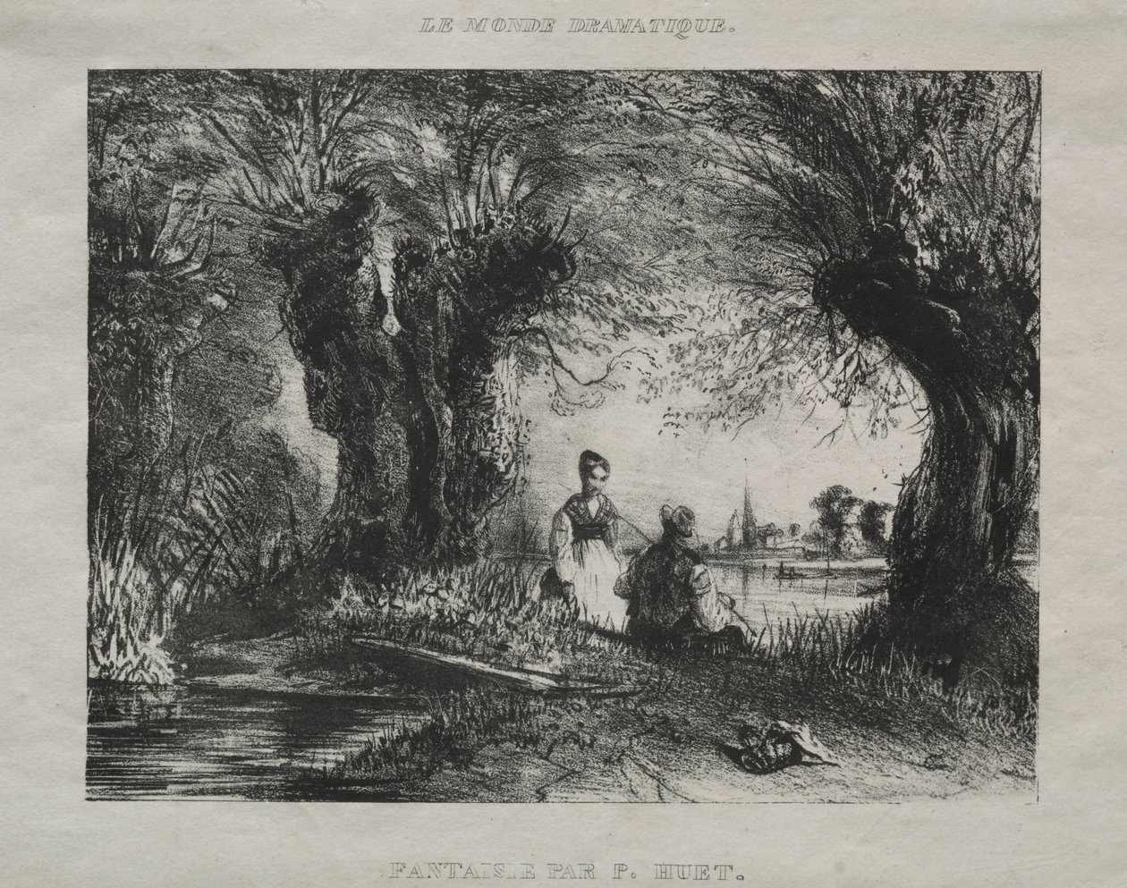 Fantasie von Paul Huet
