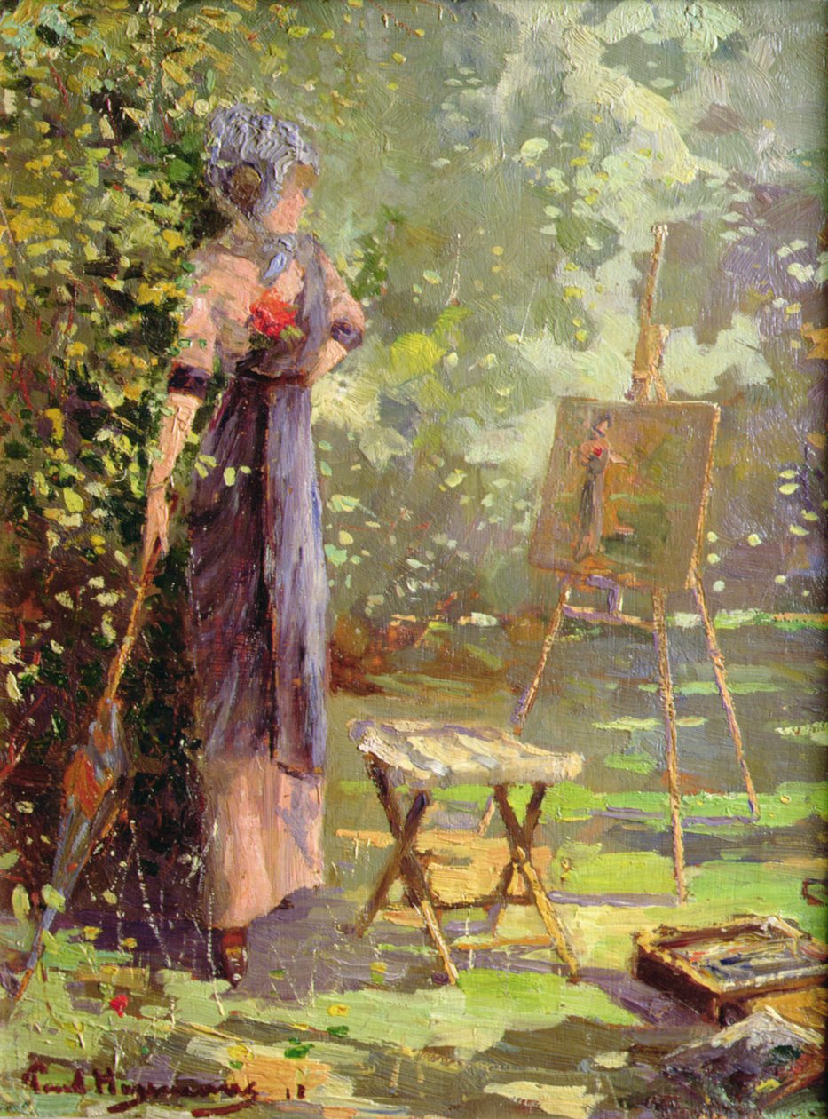 Das Modell des Künstlers von Paul Huysmans