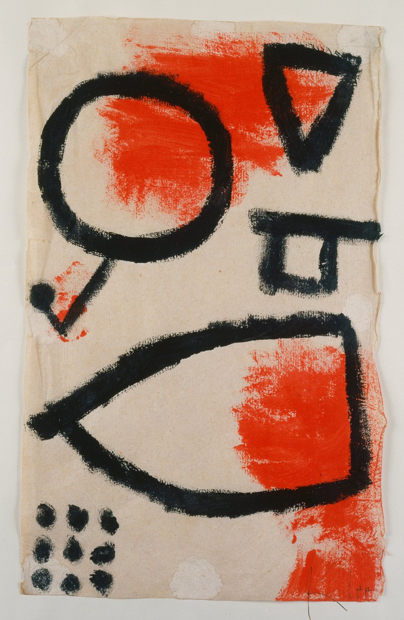 Alea Jacta (Der Würfel ist gefallen) von Paul Klee