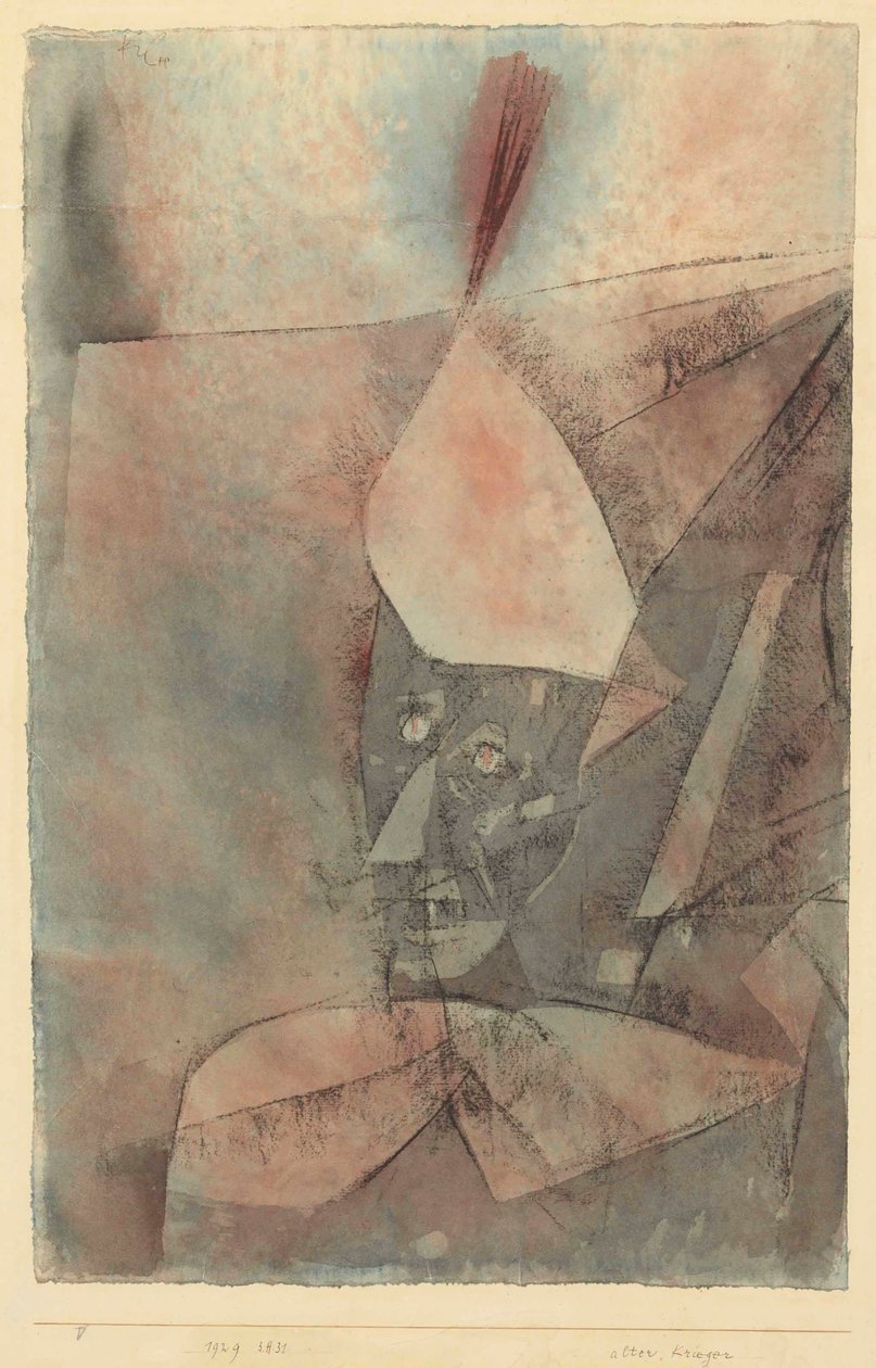 Alter Krieger, 1929 von Paul Klee