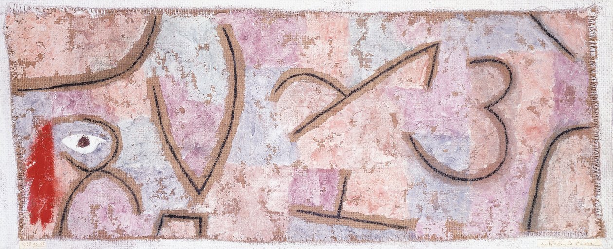 Auffallende Haare von Paul Klee