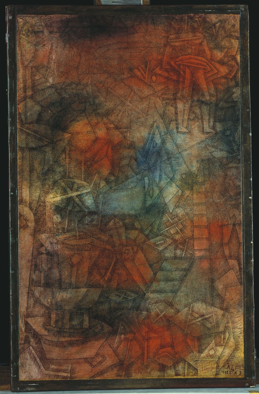Bühnenprobe von Paul Klee