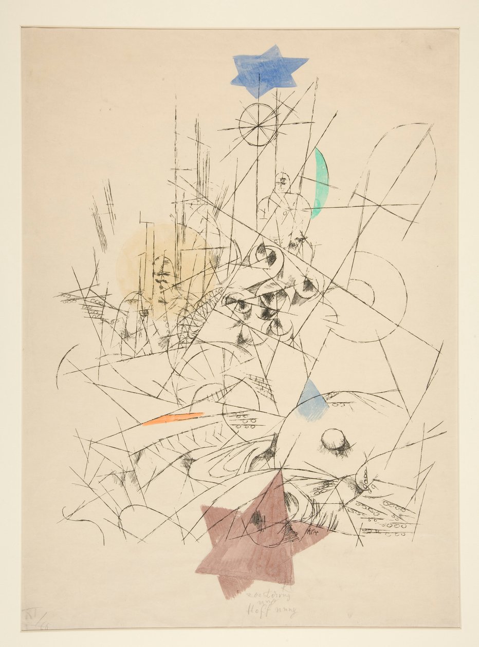 Zerstörung und Hoffnung von Paul Klee