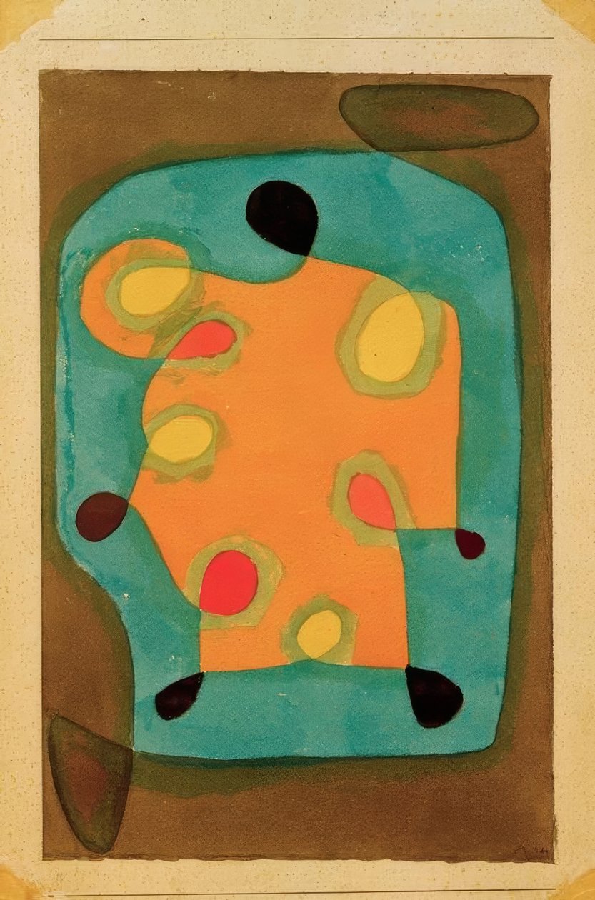 Entwurf für einen Mantel von Paul Klee