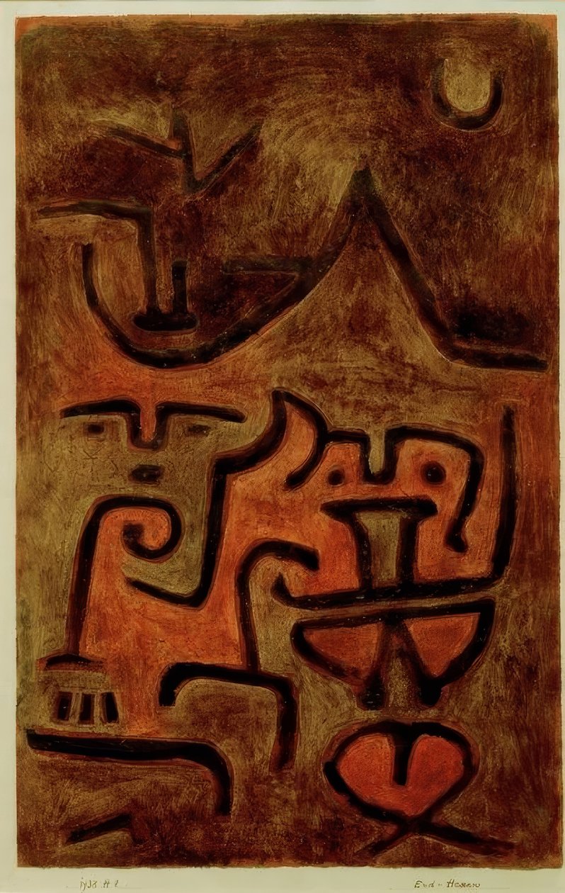 Erdhexen von Paul Klee