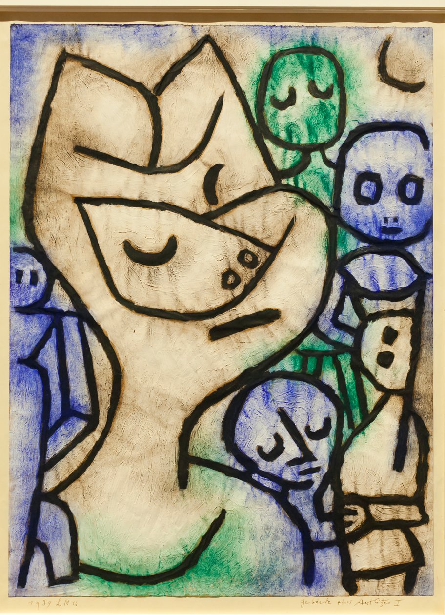 Ausdruck eines Gesichts von Paul Klee