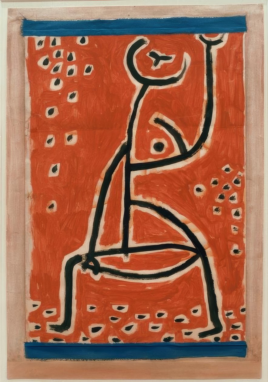 Fräulein vom Sport von Paul Klee