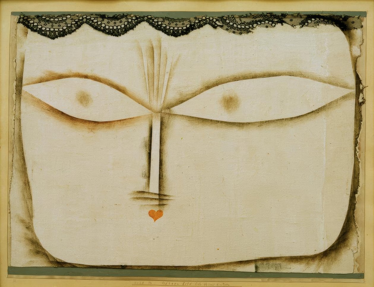 Götzenbild für Hauskatzen von Paul Klee