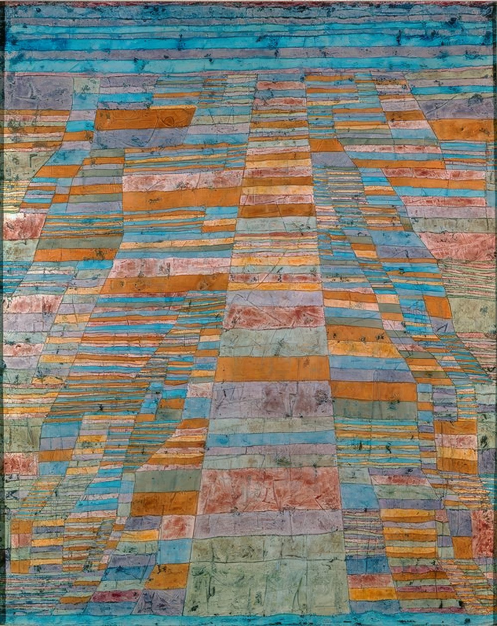 Haupt und Nebenwege von Paul Klee