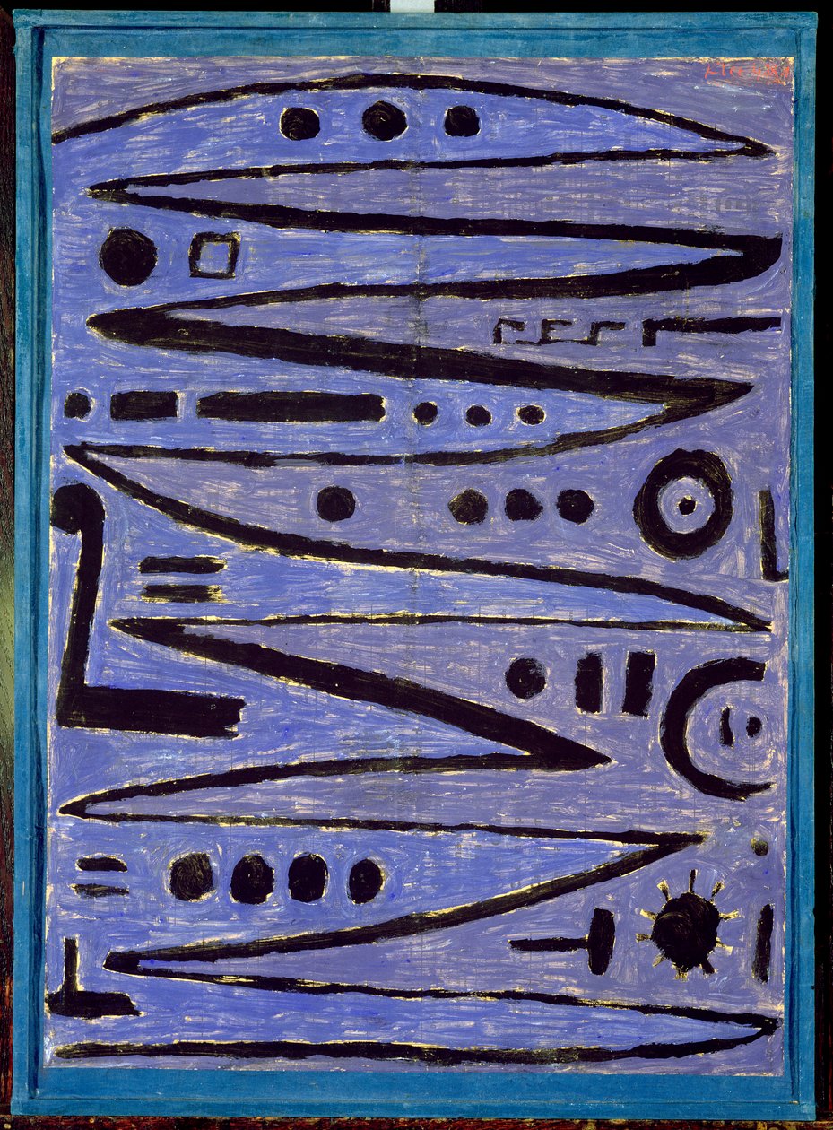 Heroische Striche des Bogens von Paul Klee