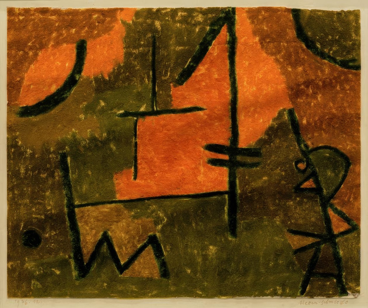 Hexen-Schmiede von Paul Klee