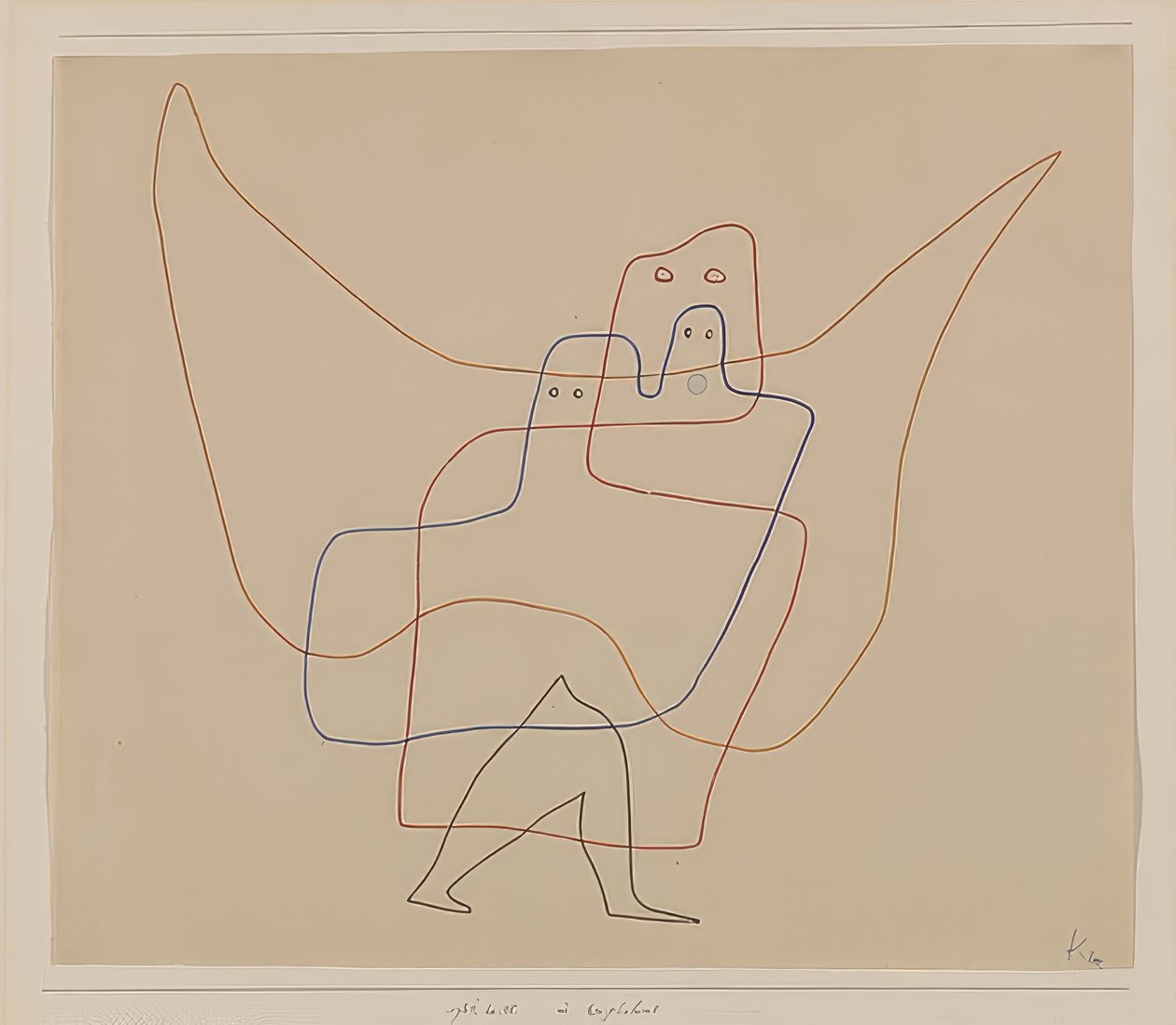 In Engelshut von Paul Klee