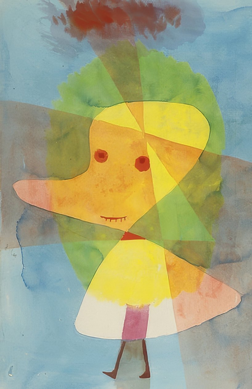 Kleiner Gartengeist von Paul Klee