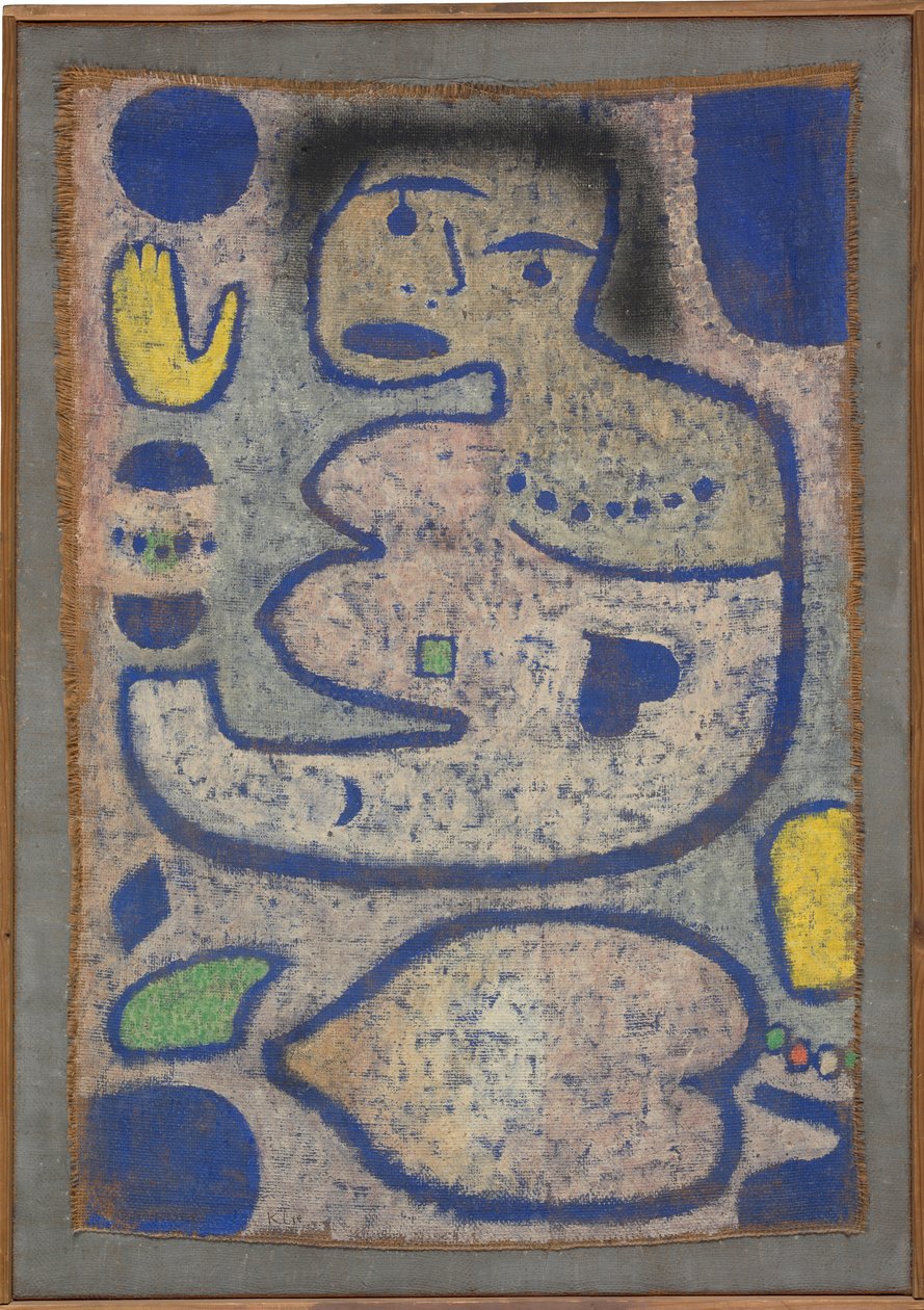 Liebeslied bei Neumond, 1939 von Paul Klee