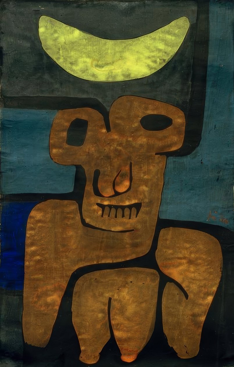 Luna der Barbaren von Paul Klee