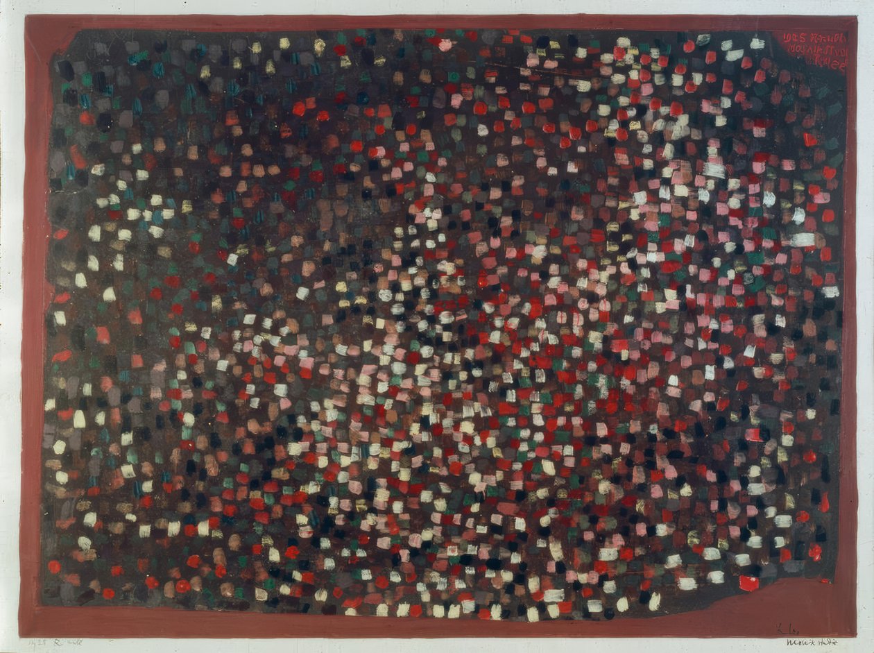 Mosaikstudie von Paul Klee