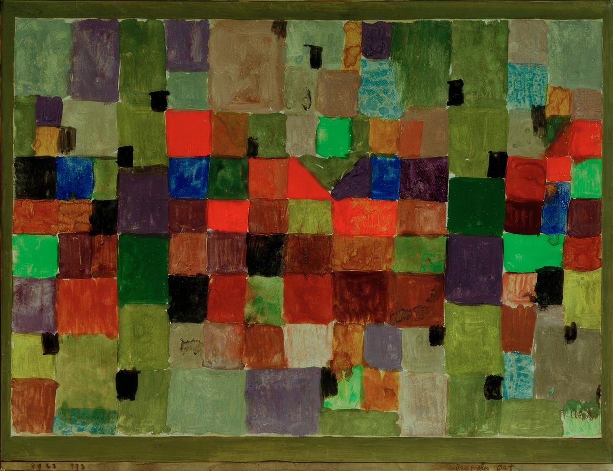 Nördlicher Ort von Paul Klee