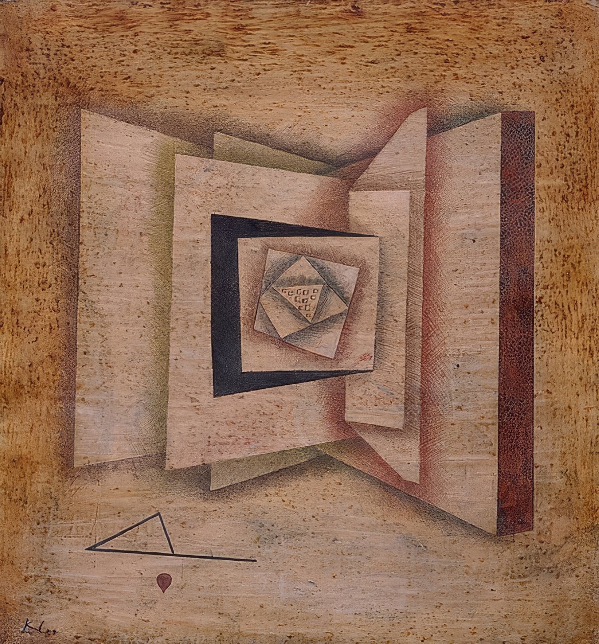 Offenes Buch. 1930 von Paul Klee