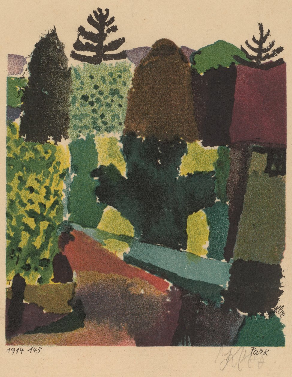Park von Paul Klee