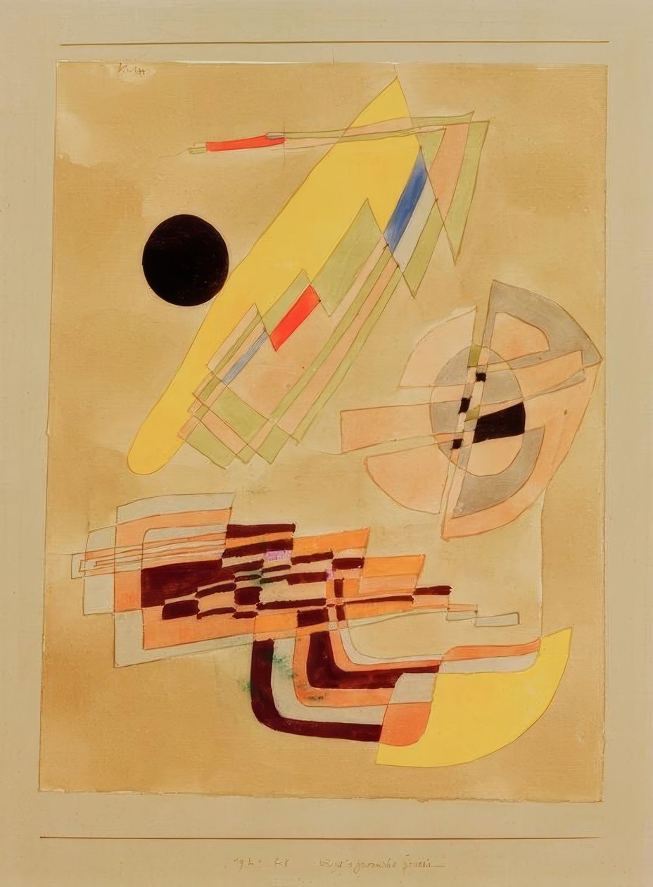 Physiognomische Genesis von Paul Klee