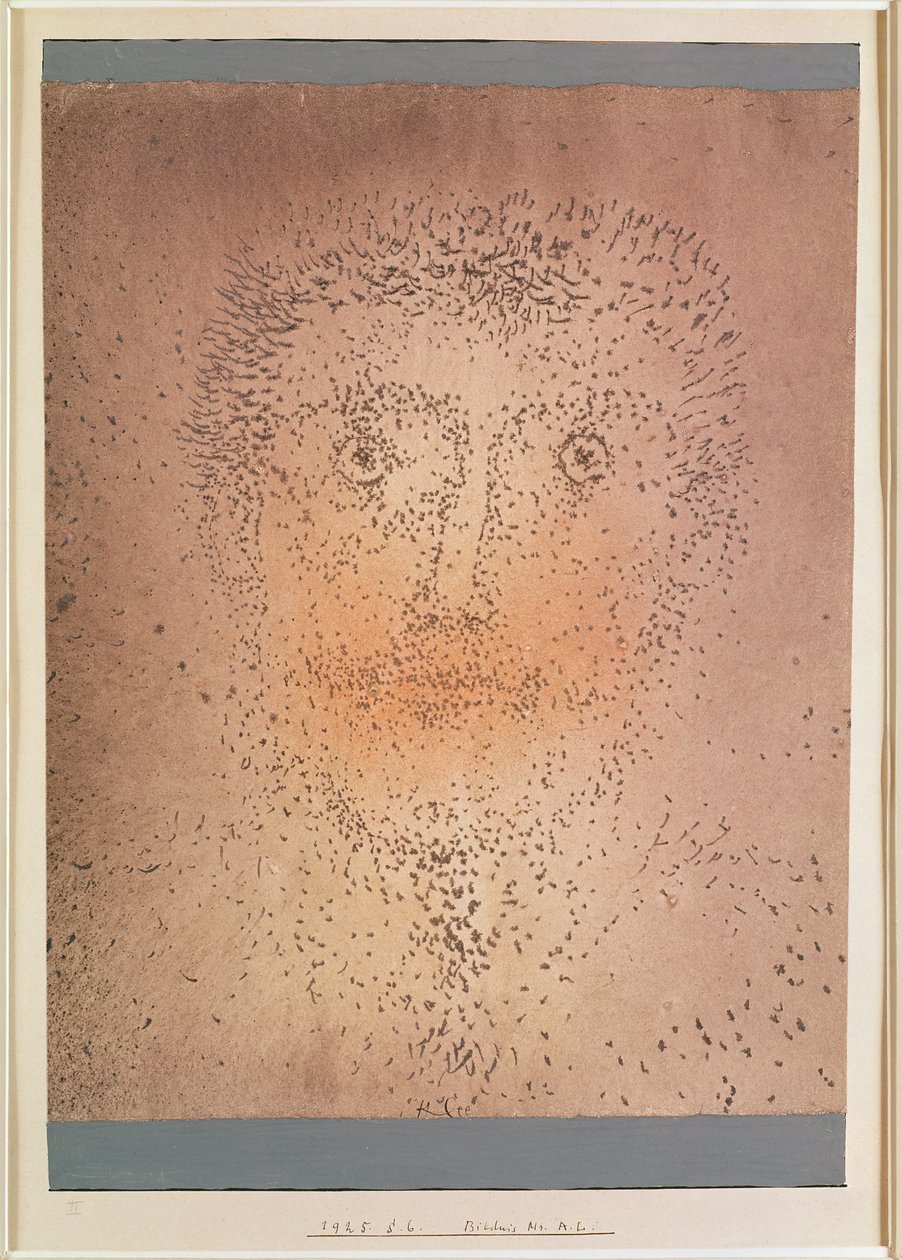 Porträt von Herrn A. L. von Paul Klee