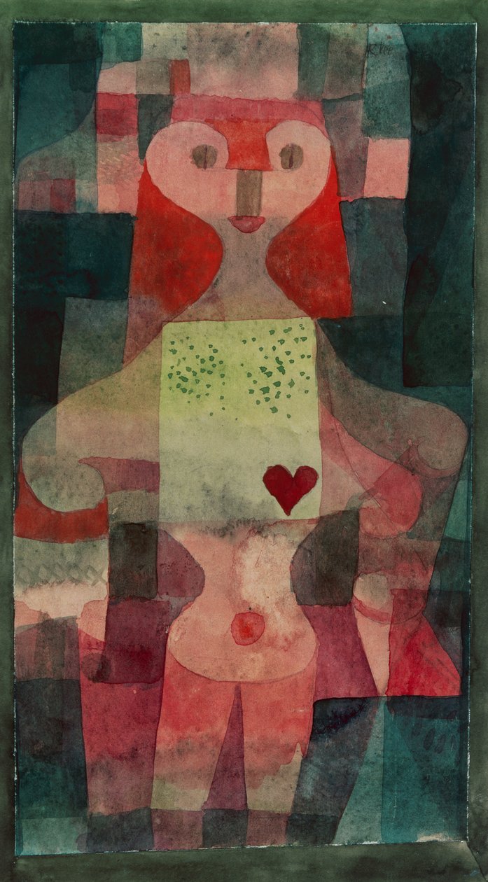 Herzkönigin von Paul Klee