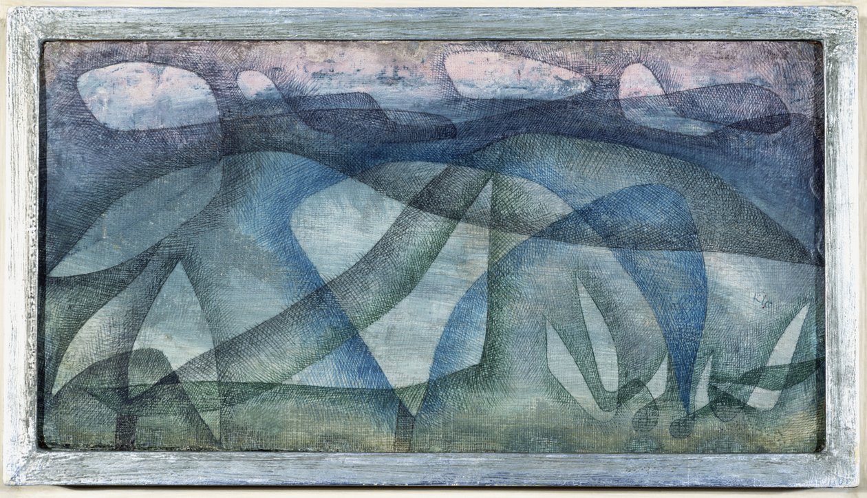 Regentag von Paul Klee