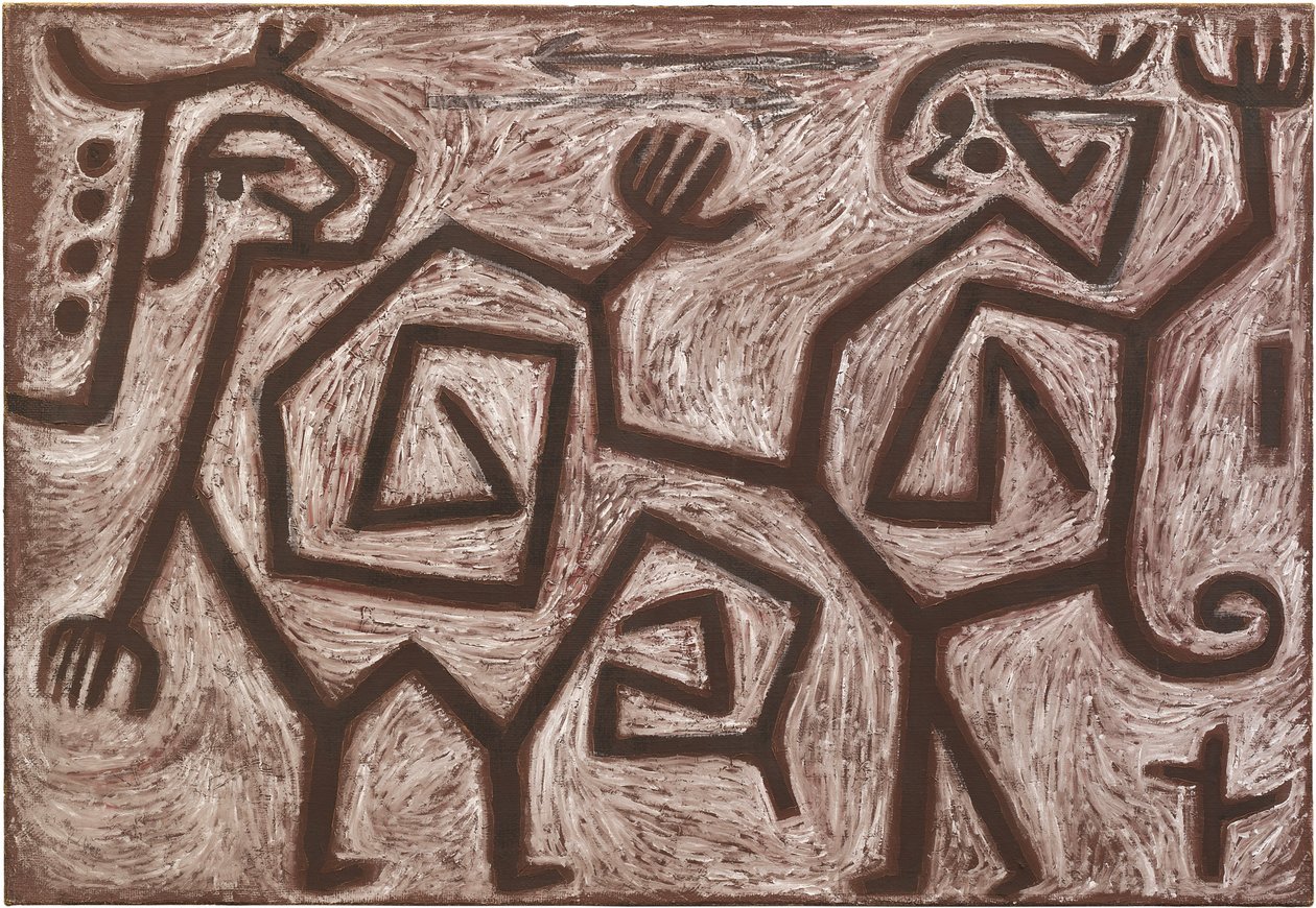 Streitduett, 1938 von Paul Klee