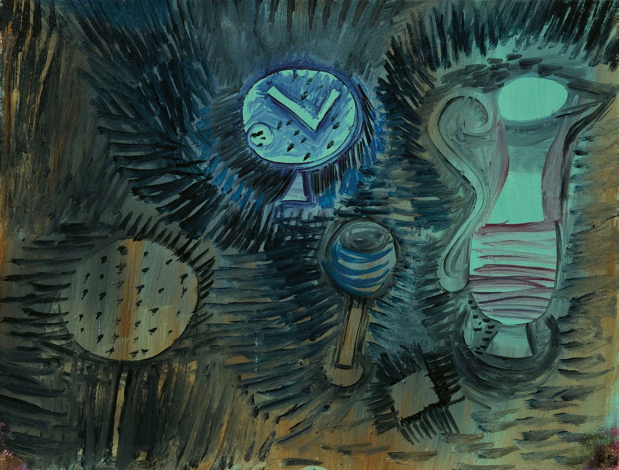 Stillleben, 1924 von Paul Klee