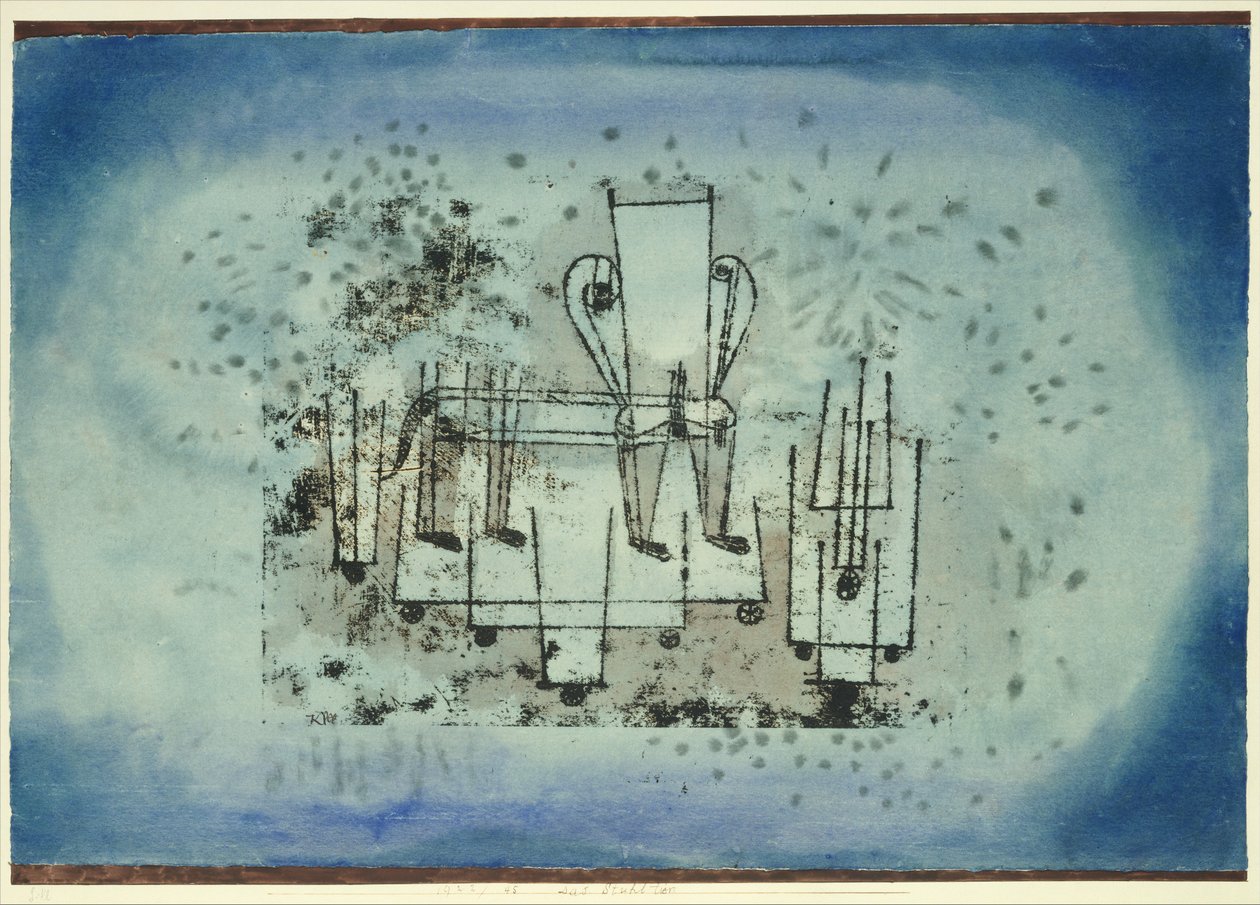 Der Stuhl-Tier von Paul Klee