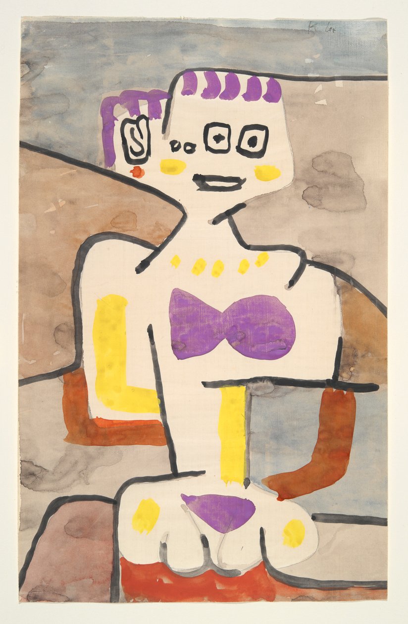 Das Mädchen im Norden von Paul Klee