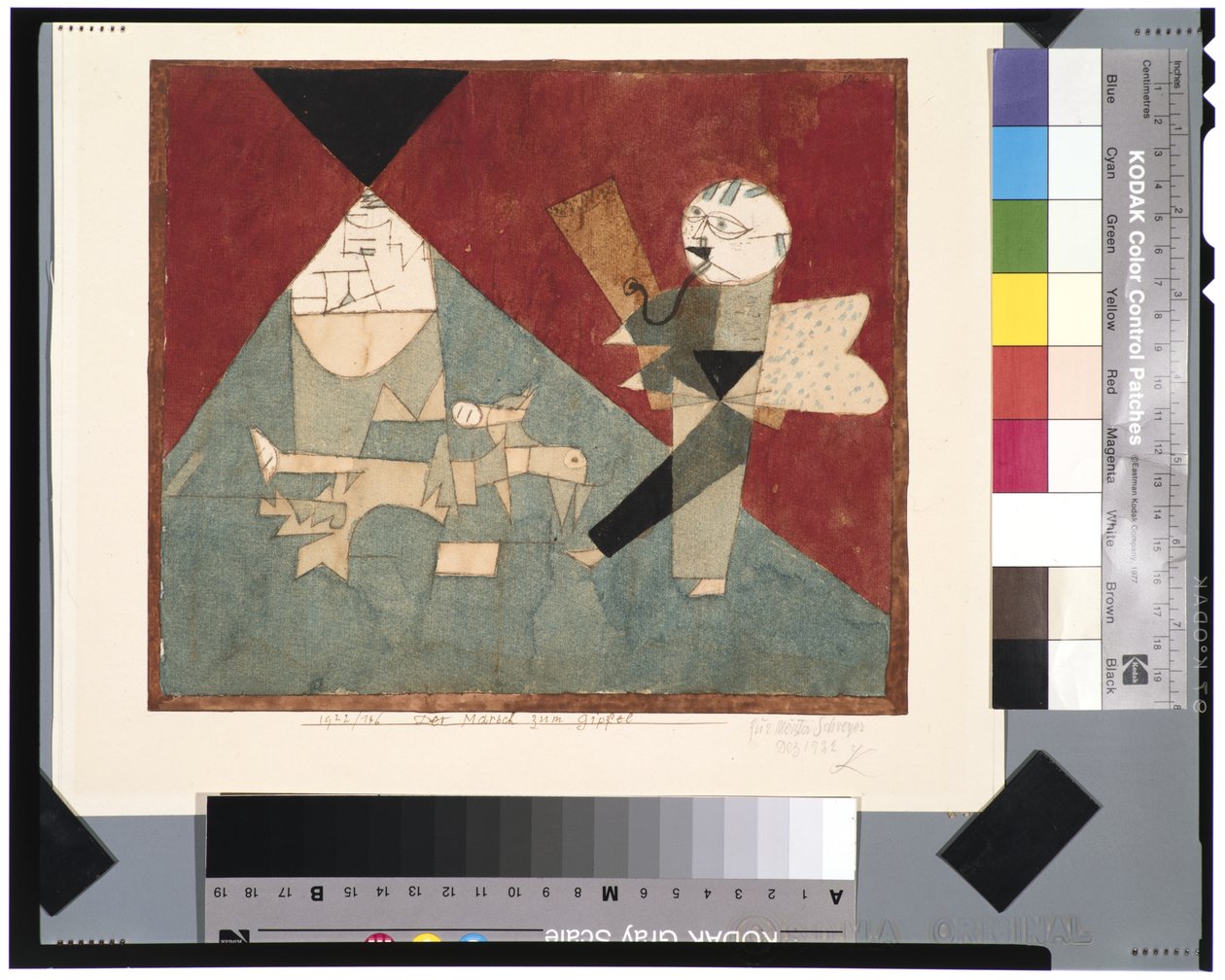 Der Marsch zum Gipfel von Paul Klee